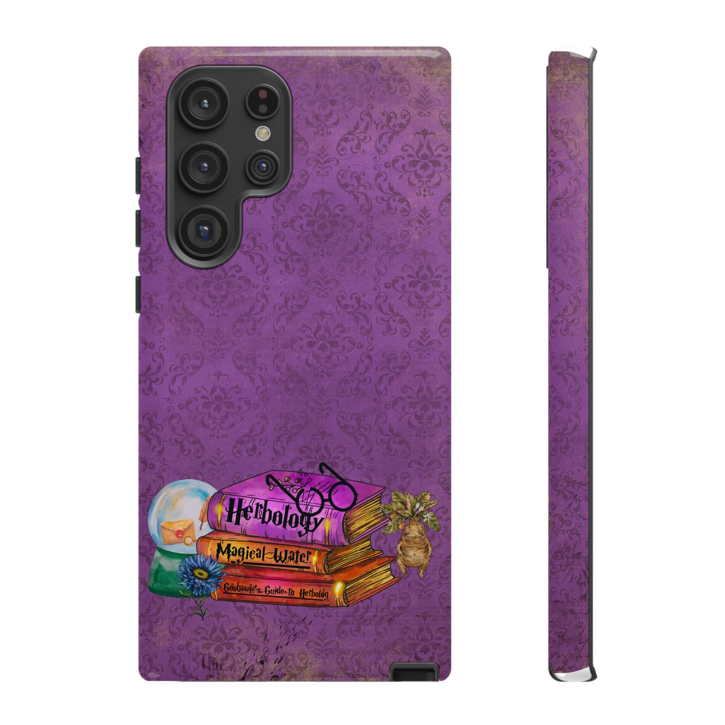 Herbology, Magical Water Witchy Phone Case for iPhone, Samsung & Google Pixel, Books Lover Gift