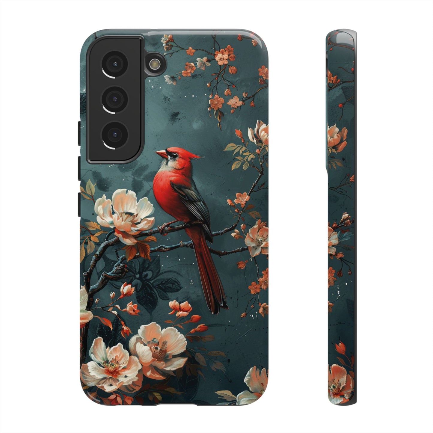 Floral Bird Phone Case β Elegant Nature-Inspired Cover for iPhone, Samsung & Google Pixel