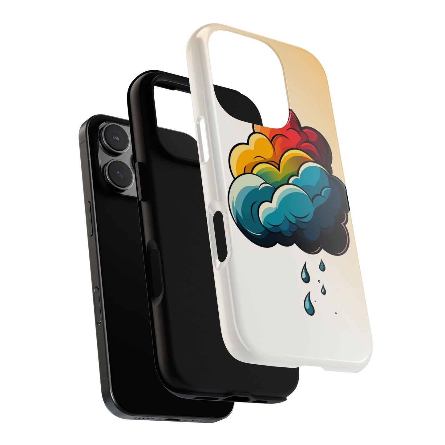 Whimsical Anime Cloud Phone Case for iPhone, Samsung, Google Pixel