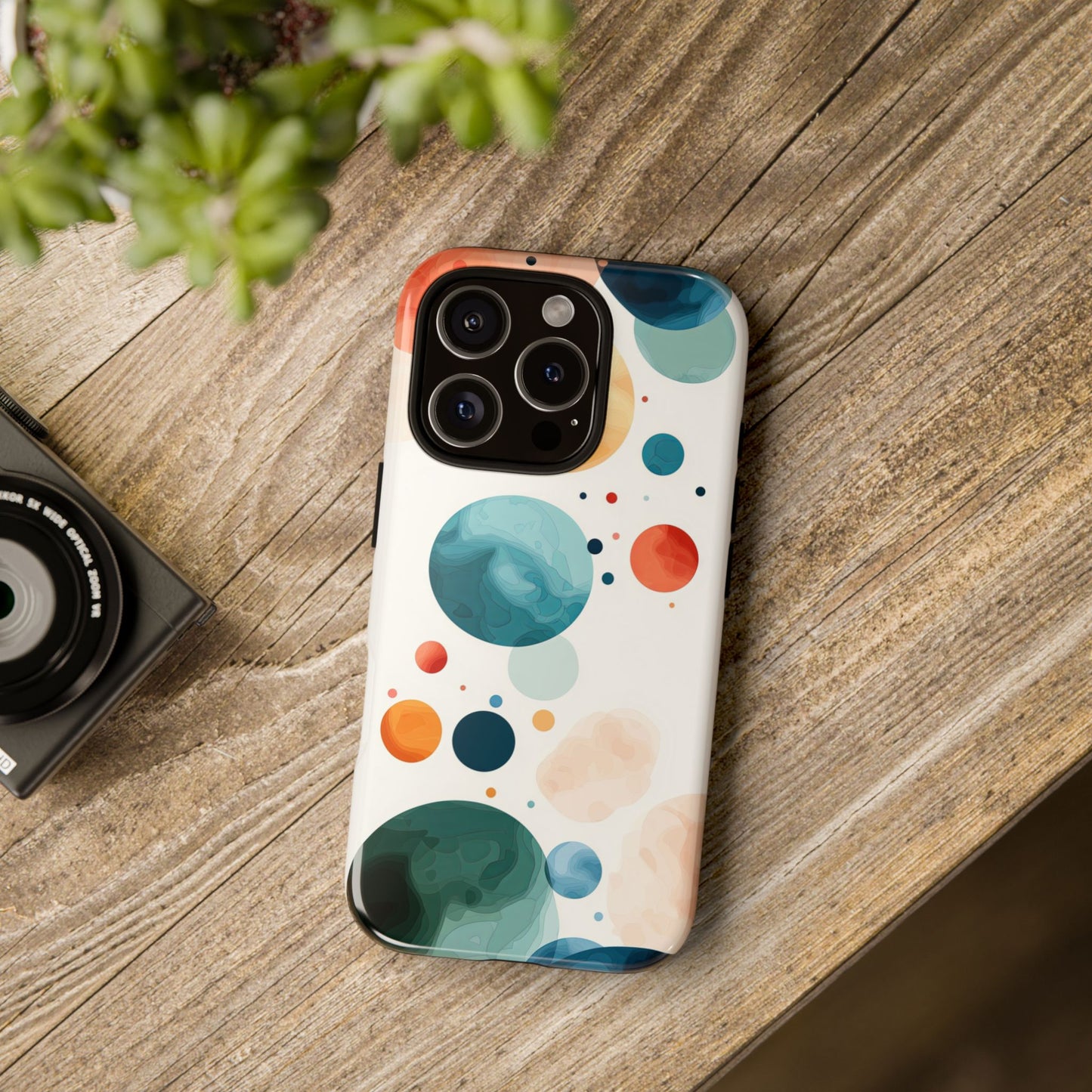 Bubbly Bites Abstract Phone Case – iPhone, Google Pixel, Samsung