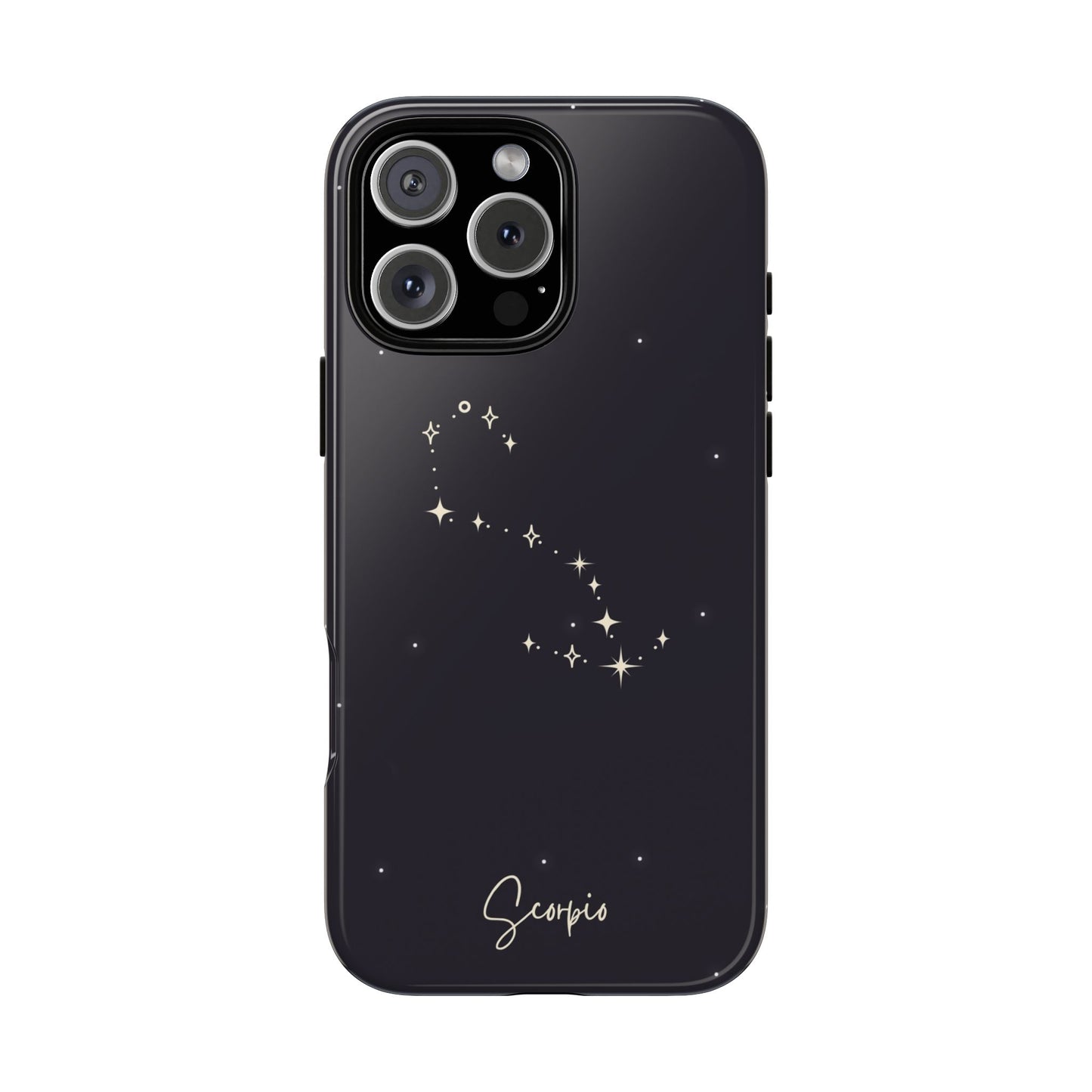 Scorpio Zodiac Night Sky Case – Mysterious Star Pattern – Cosmic Style for iPhone, Samsung & Google Pixel