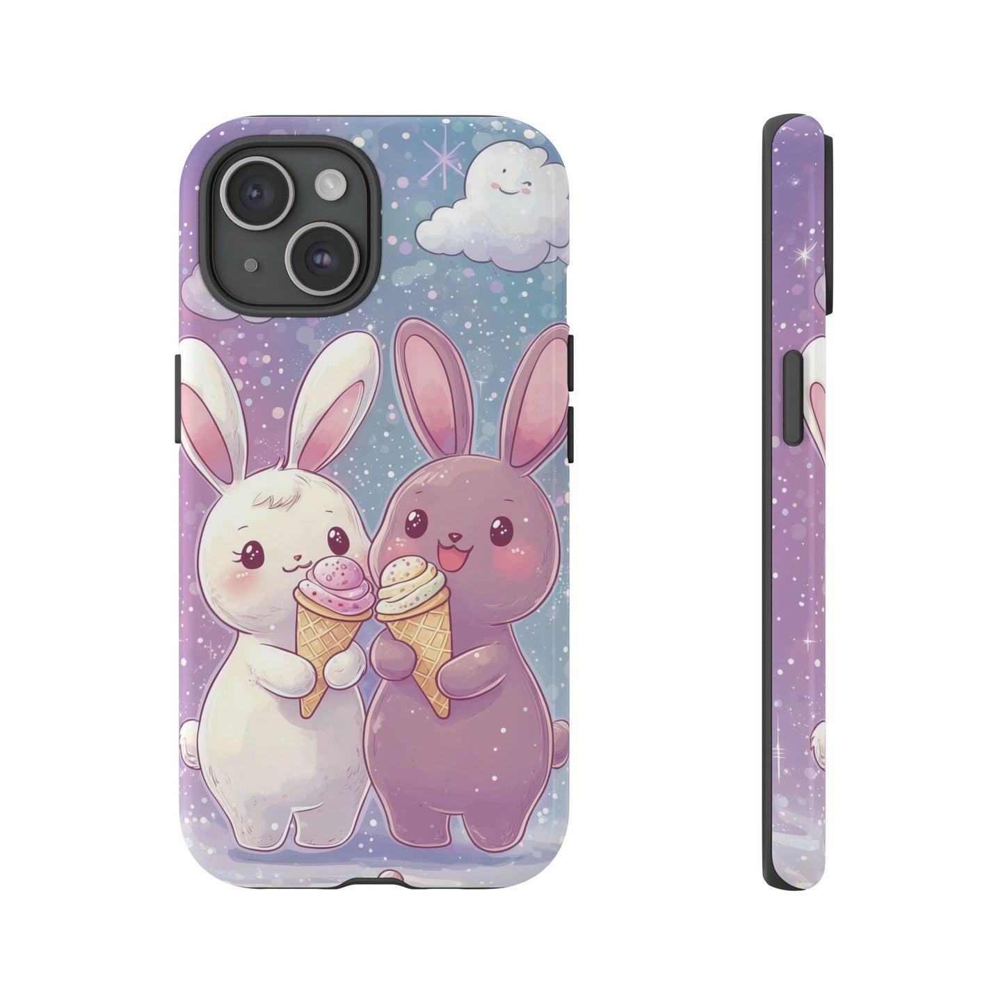Bunny Bliss β Kawaii Anime Phone Case for iPhone, Samsung, Google Pixel