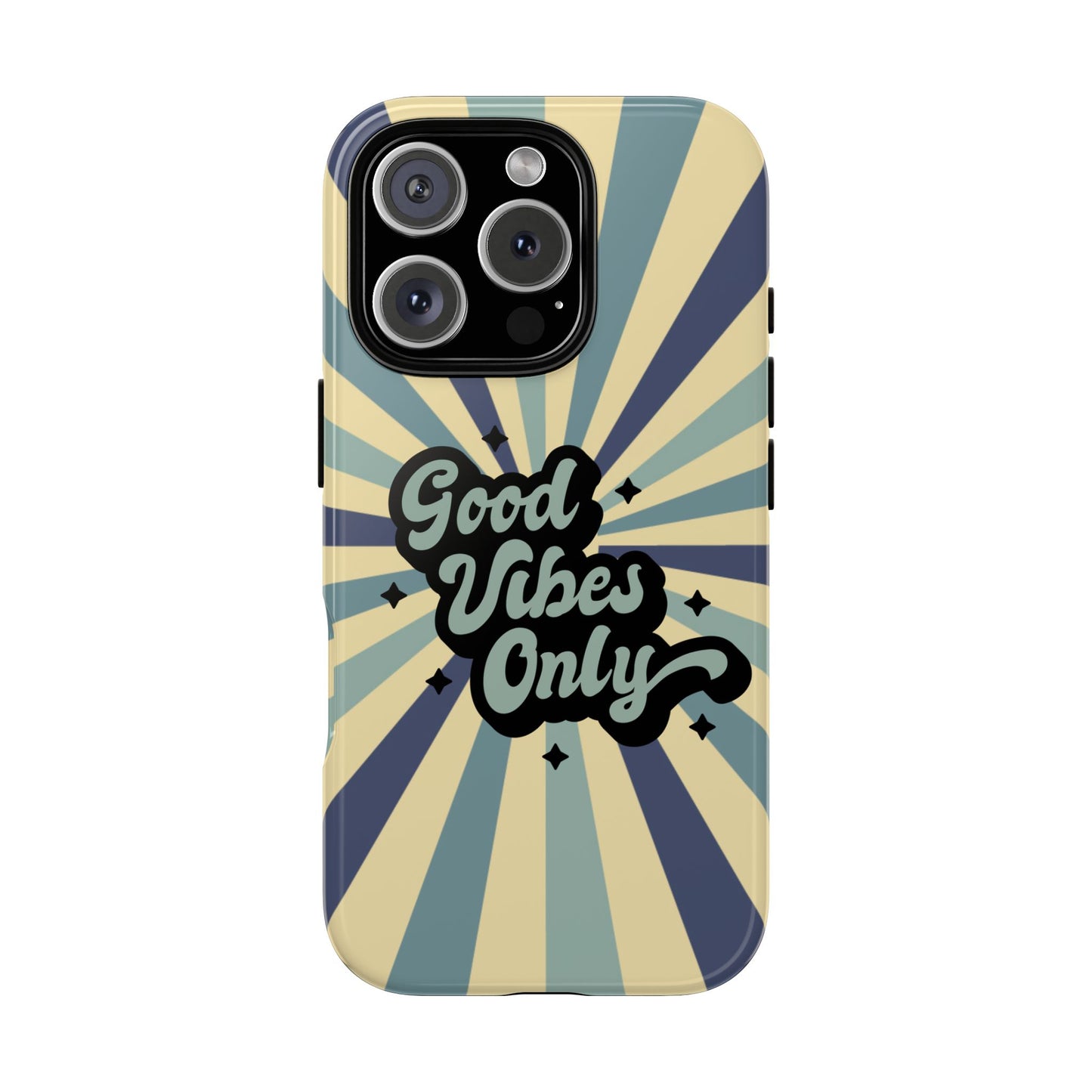 Retro "Good Vibes Only" Phone Case β Vintage Aesthetic for iPhone, Samsung & Google Pixel