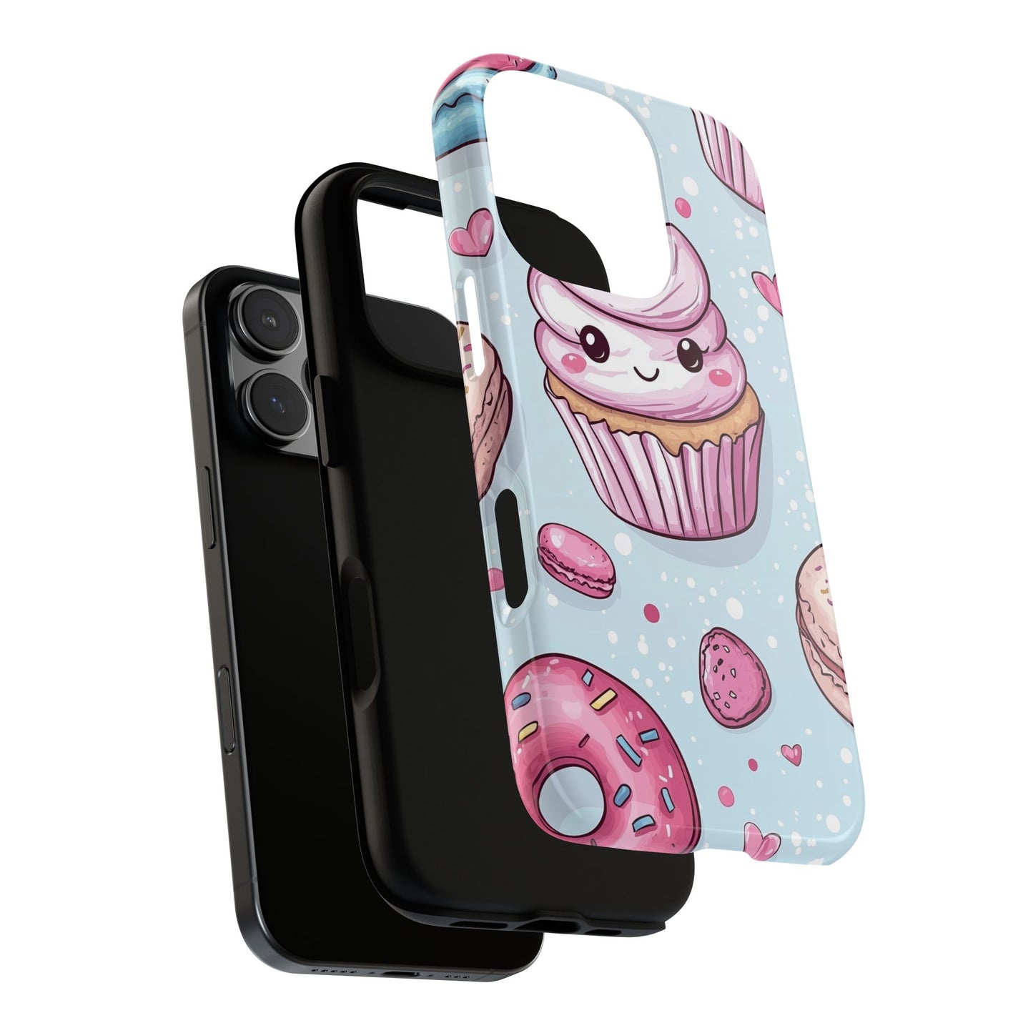 Kawaii Sweets: Adorable Dessert Anime Phone Case for iPhone, Samsung, Google Pixel