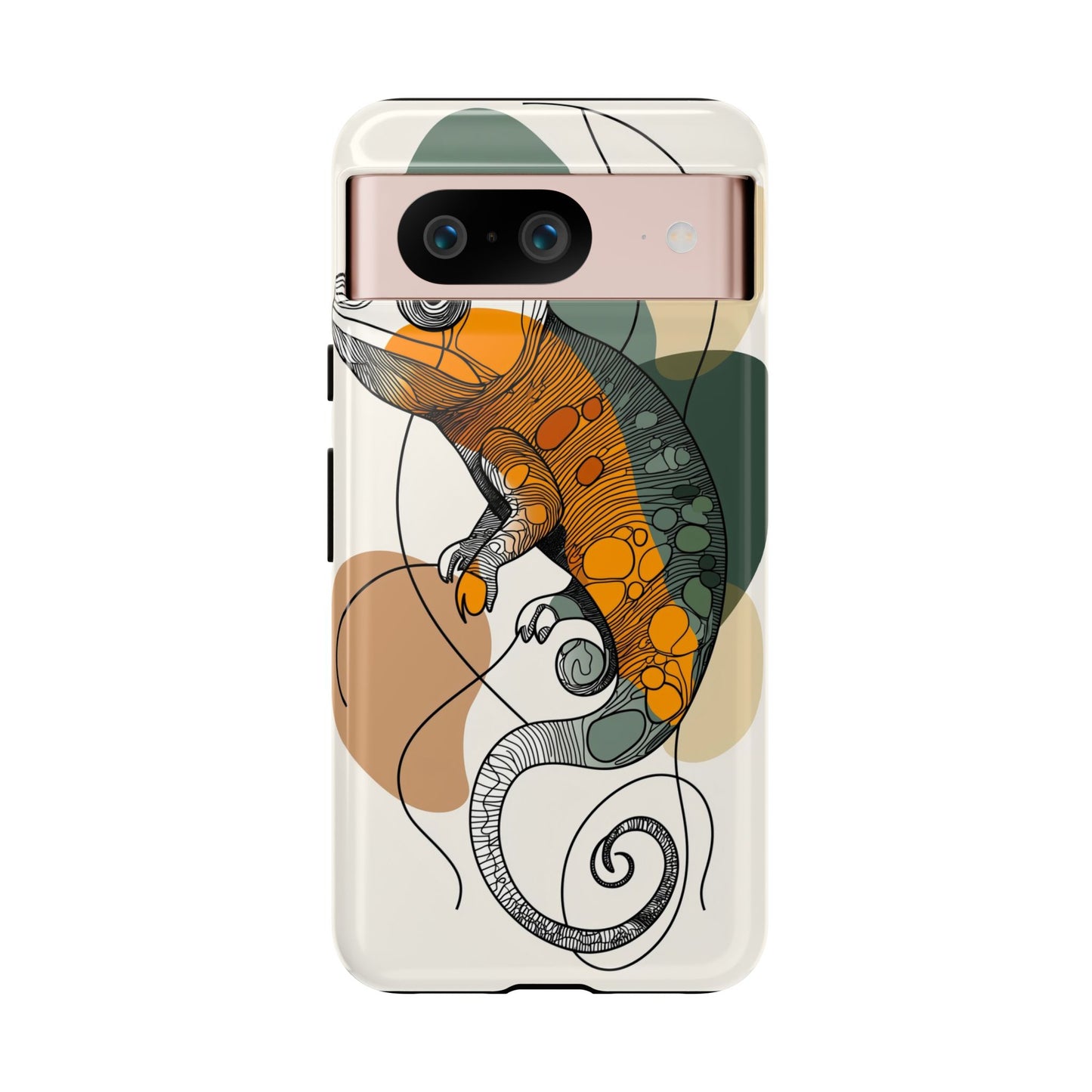 Chameleon Flow: The Art of Adaptation Phone Case for iPhone, Samsung & Pixel