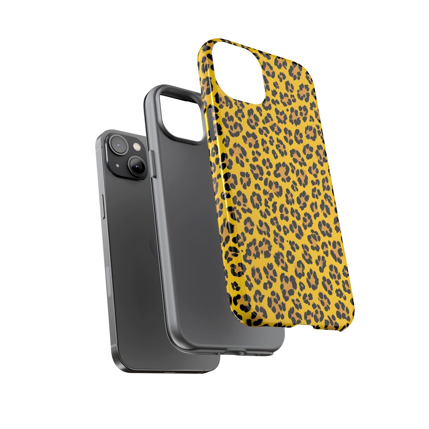 Leopard Texture Printed Back Cover Case phone