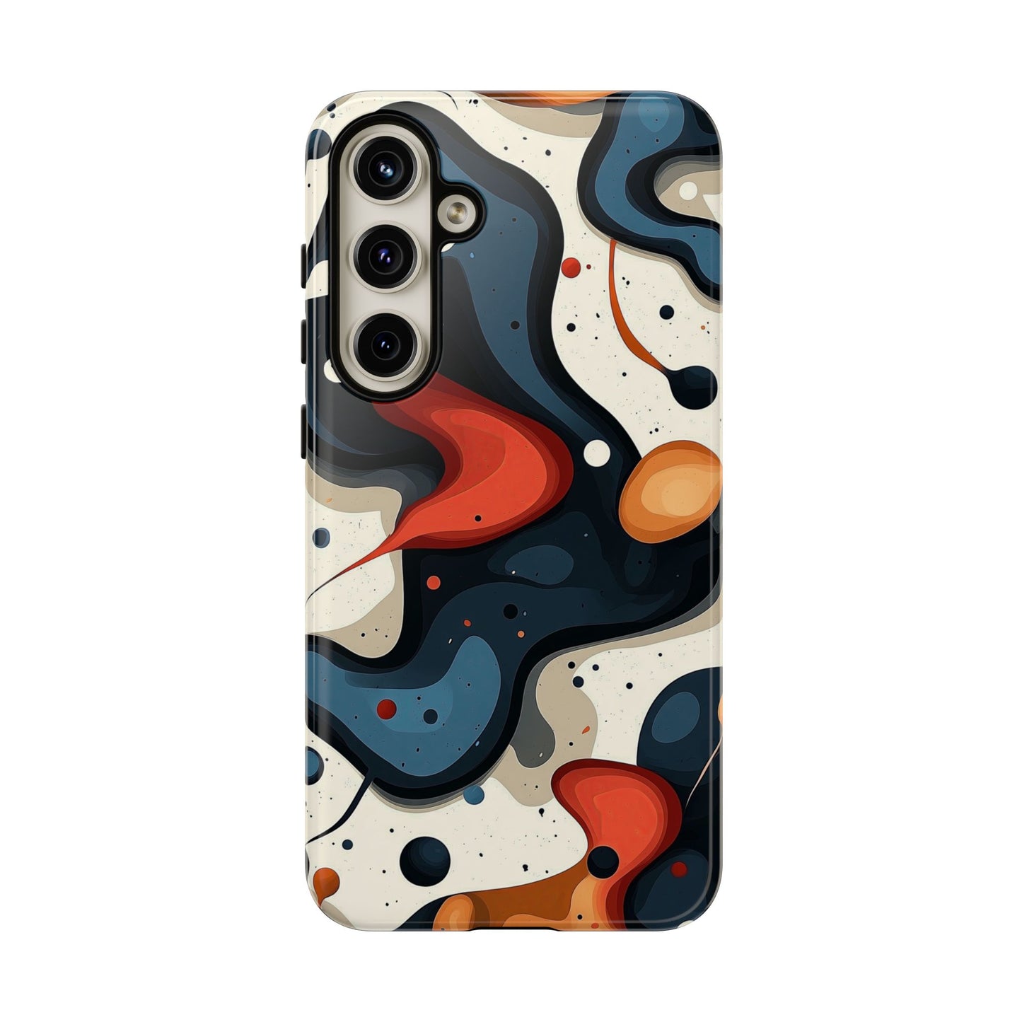 Molten Drift – Abstract Art Phone Case for iPhone, Samsung & Pixel