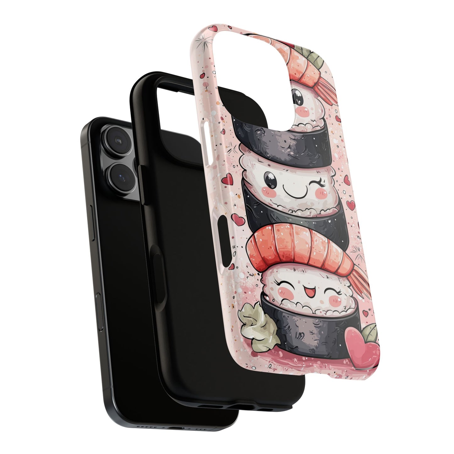 Anime Sushi Stack Phone Case β Cute & Tasty-Inspired Design for iPhone, Samsung, and Google Pixel