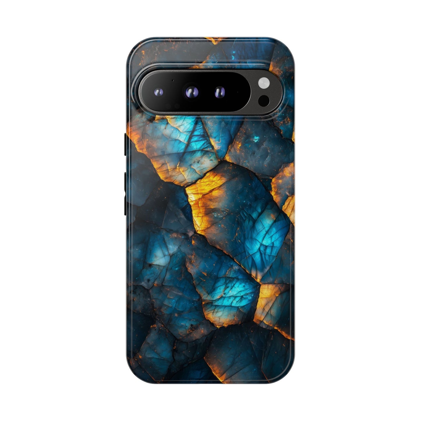 Luminous Midnight Stone Phone Case for iPhone, Samsung & Google Pixel