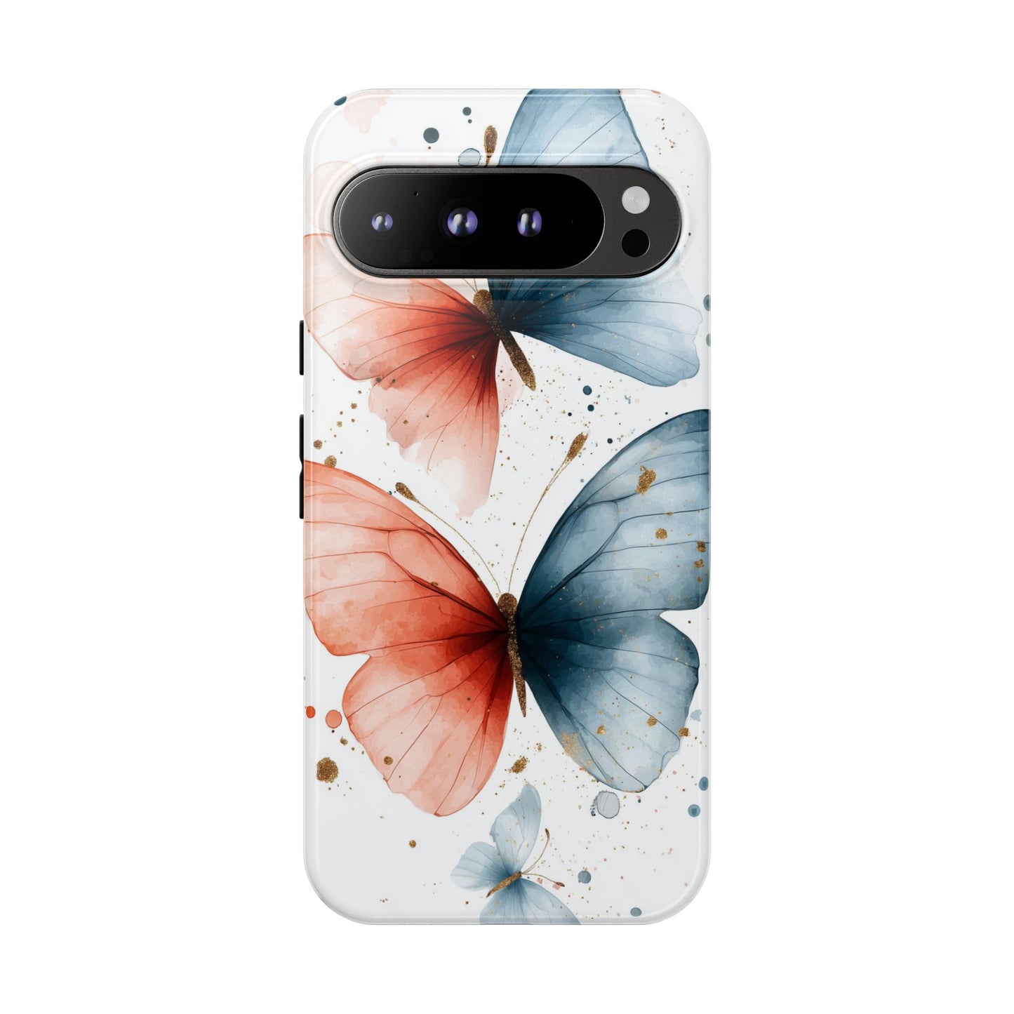 Golden Wings" – Elegant Butterfly Art Case for iPhone, google Pixel & Samsung