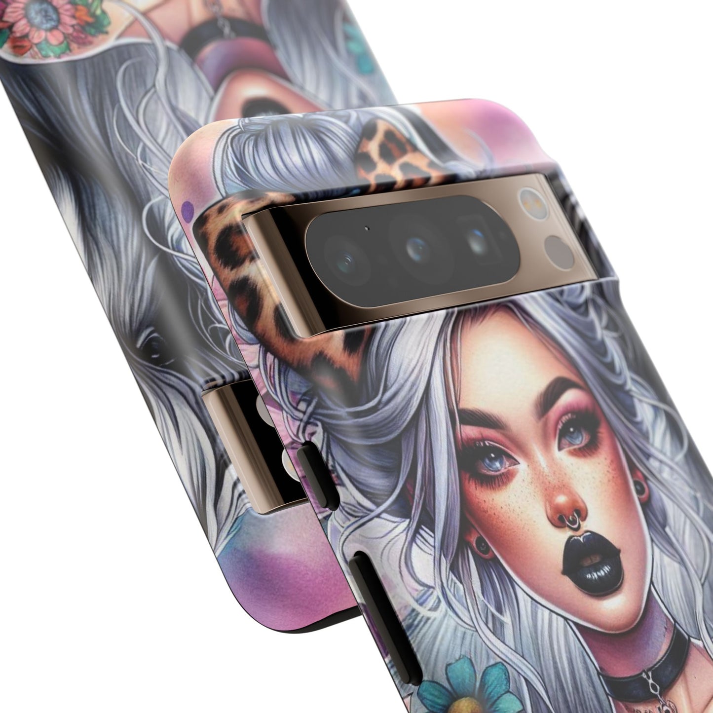 Wild Spirit – Gothic Chic & Nature Fusion Mobile Cover