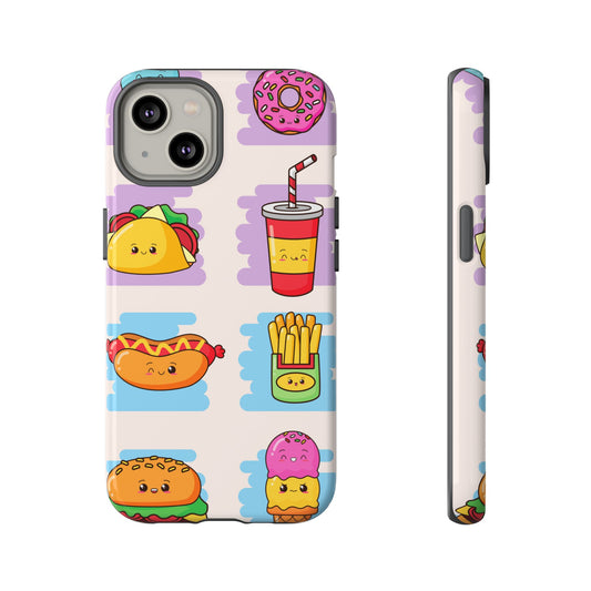 Kawaii Fast Food Phone Case – Cute & Fun Design for iPhone, Samsung, Google Pixel