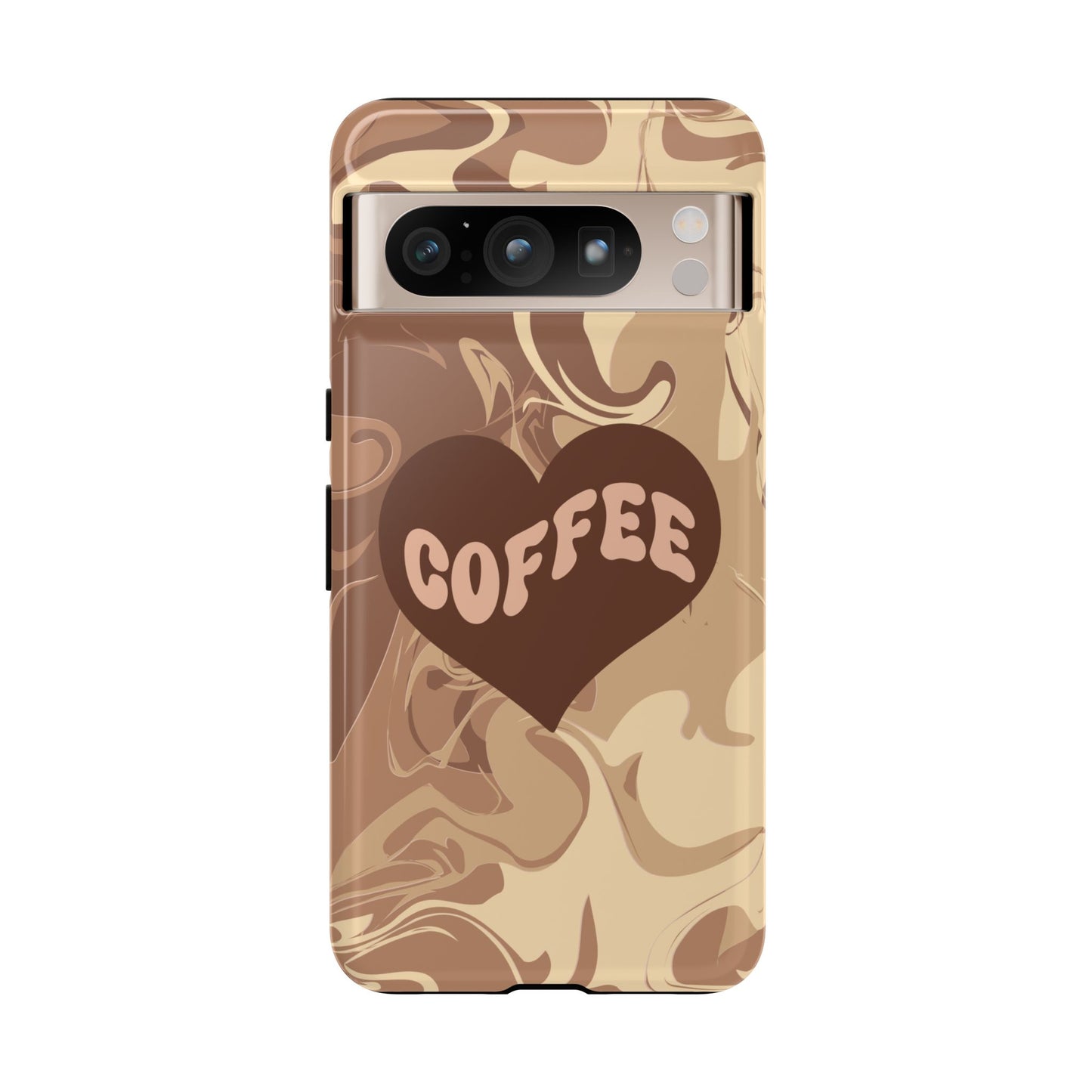 Retro Coffee Aesthetic Phone Case – Vintage Coffee Lover’s Design for iPhone, Samsung & Google Pixel