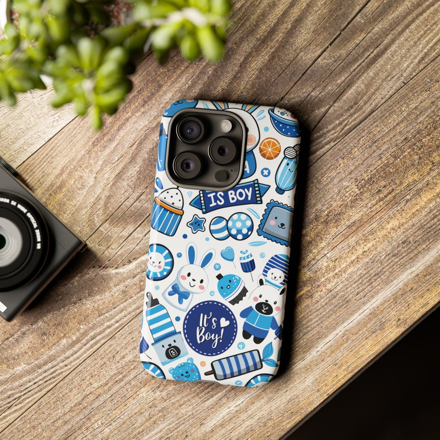 Blue Baby Boy Fun Phone Case