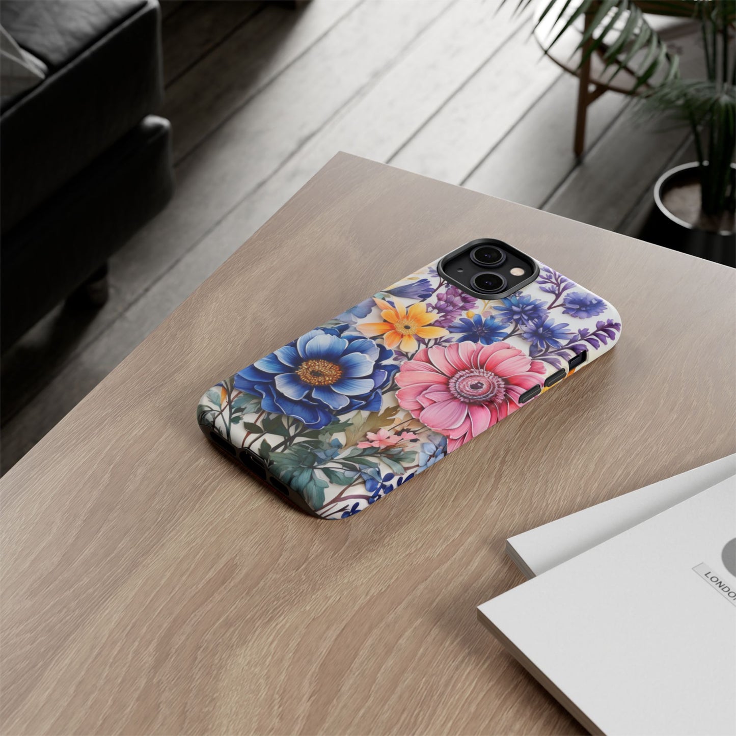 Elegant Floral Bouquet Mobile Case – Vibrant Botanical Art