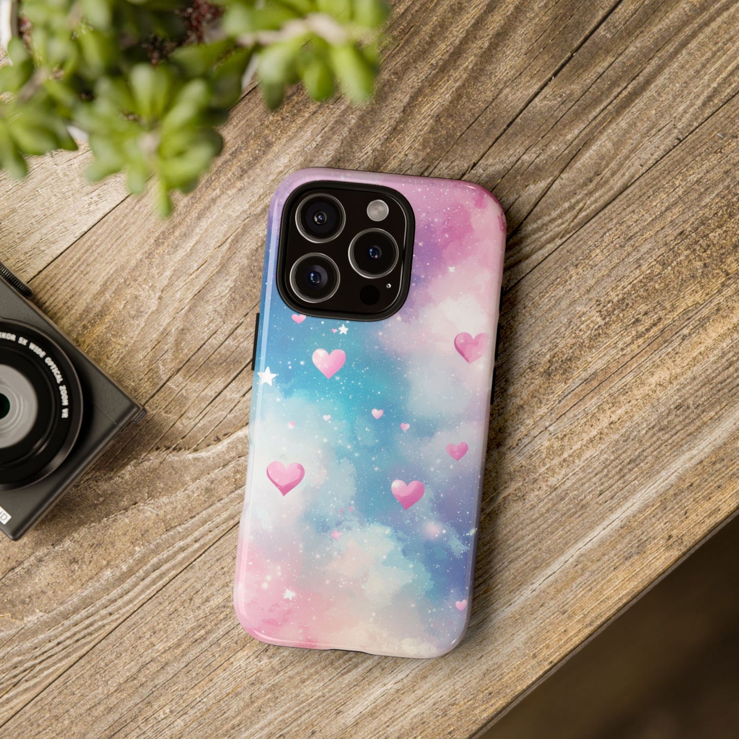 Cosmic Love - Dreamy Anime Phone Case for iPhone, Samsung, Google Pixel