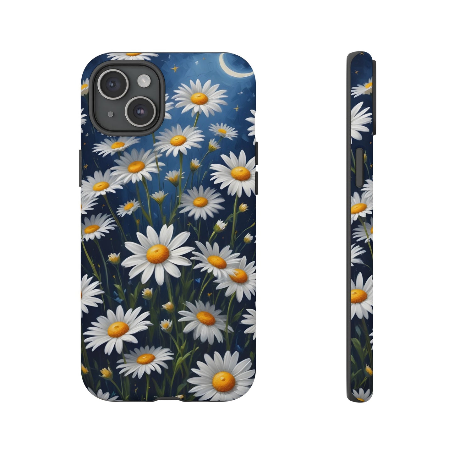 Witchy Daisy Flowers Phone Case Vintage Botanical Cover