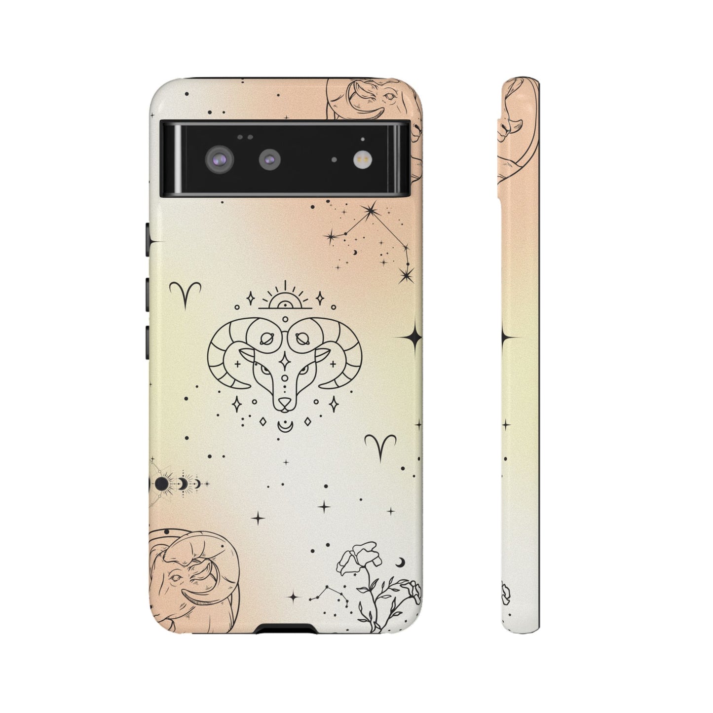 Aries Zodiac Sign Phone Case β Bold & Fiery Design for iPhone, Samsung & Google Pixel