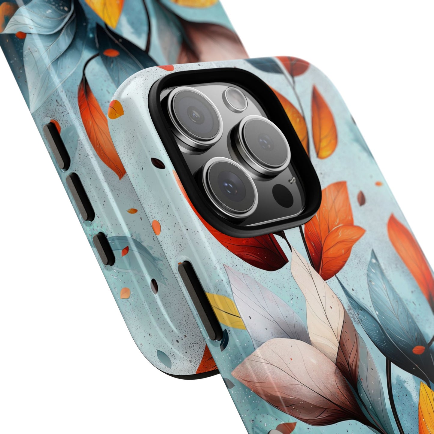 Autumn Blaze | Bold Floral Leaf Phone Case for iPhone, Pixel & Samsung