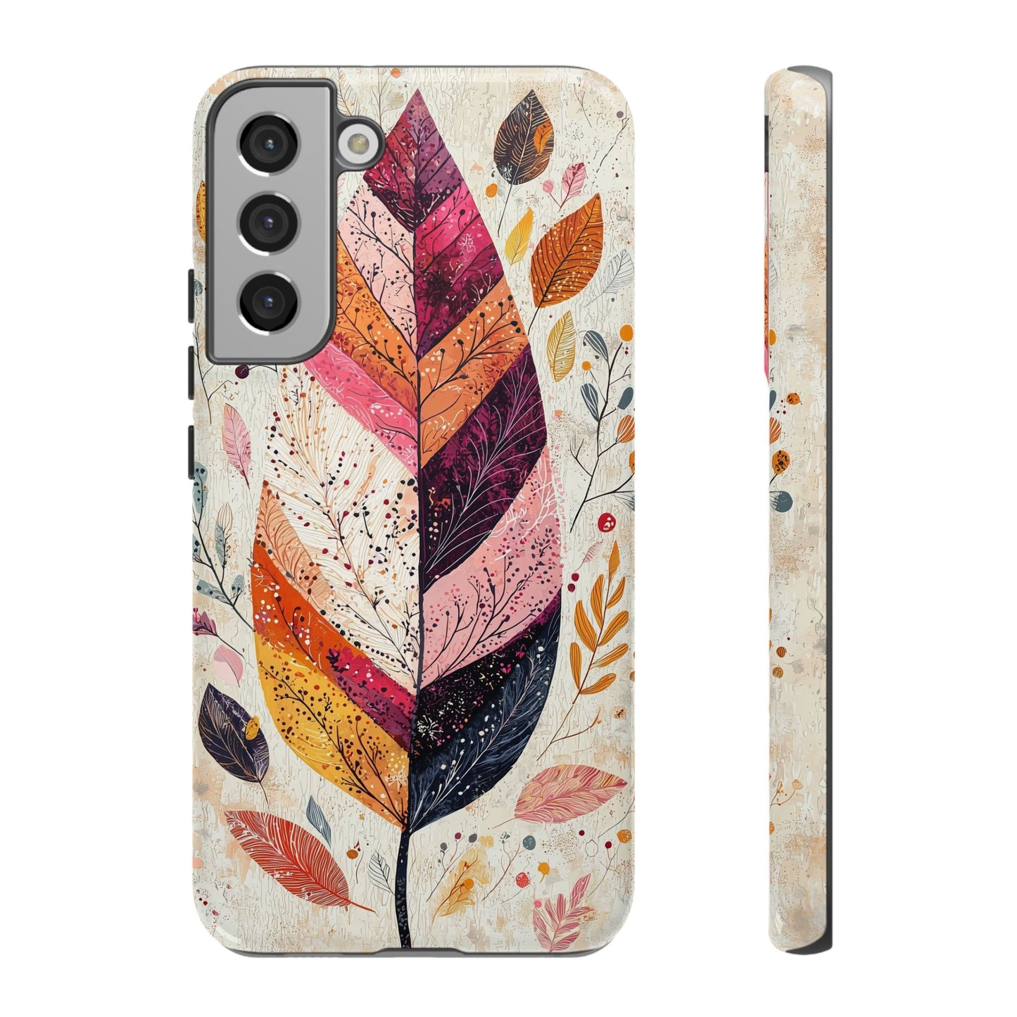 Boho Harvest Leaf Phone Case for iPhone, Pixel & Samsung