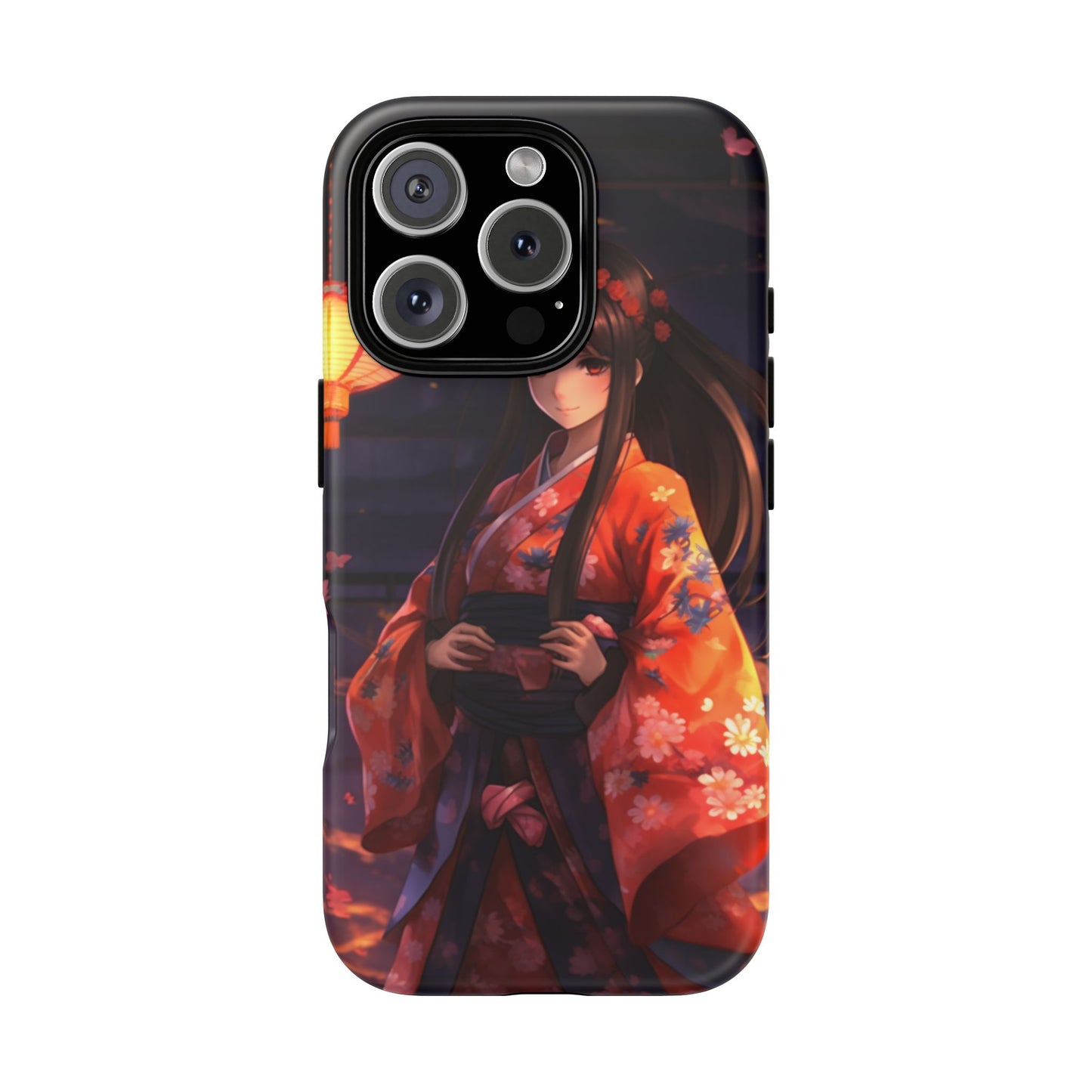 Anime Girl Phone Case - Cute Aesthetic Cover for iPhone, Samsung & Google Pixel, Girly Phone Case, Kawaii Phone Case, Anime Lover Gift