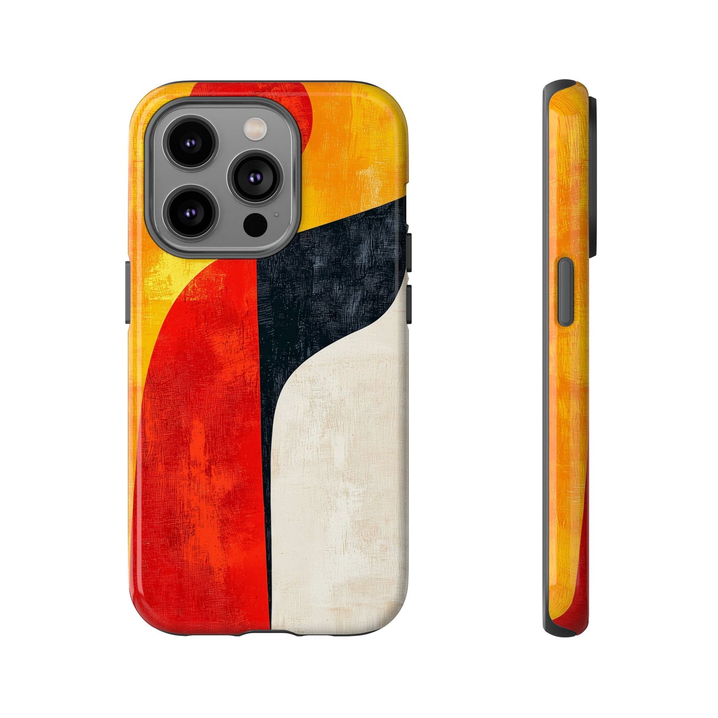 Solar Shift – Bold Abstract Minimalist Phone Case for iPhone, Samsung & Pixel