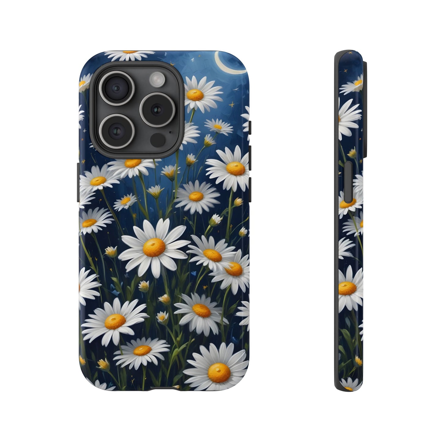 Witchy Daisy Flowers Phone Case Vintage Botanical Cover