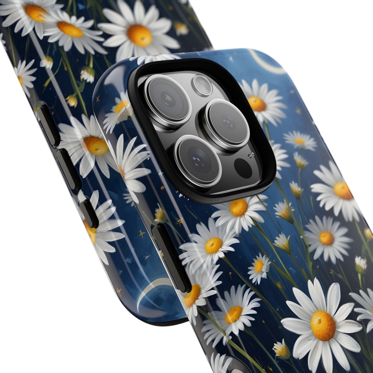Witchy Daisy Flowers Phone Case Vintage Botanical Cover
