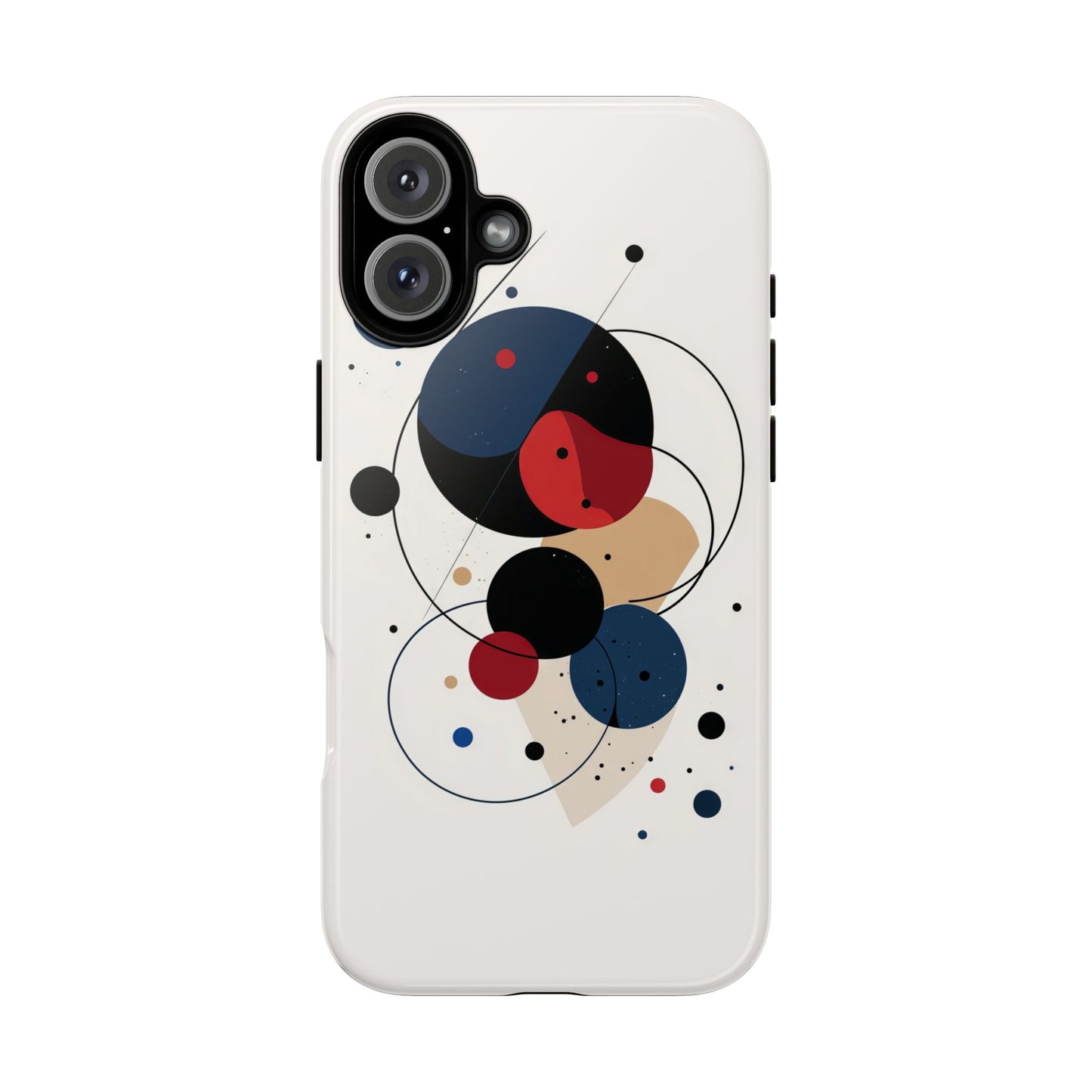 Celestial Flow – Abstract Minimal Art Phone Case for iPhone, Samsung & Pixel