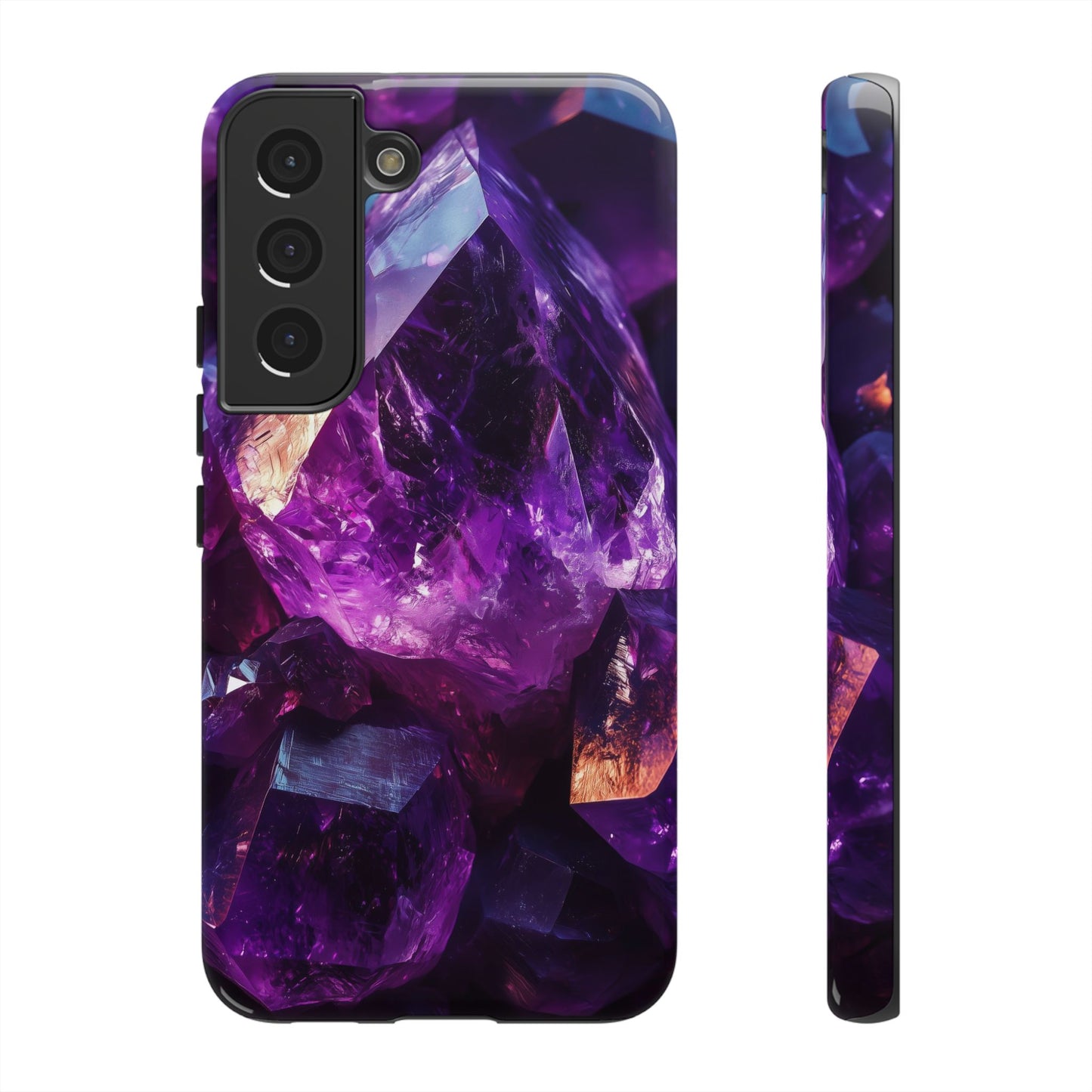 Royal Amethyst Stones Crystals Phone Case for iPhone, Samsung & Google Pixel