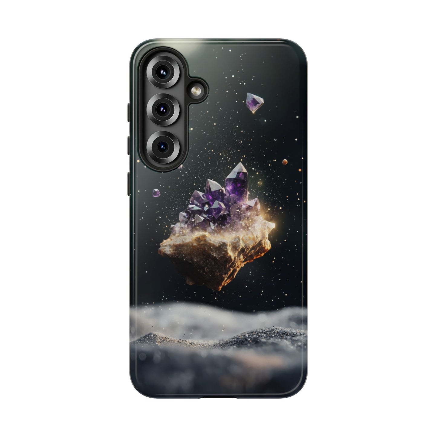 Mystic Amethyst Stones Phone Case for iPhone, Samsung & Google Pixel