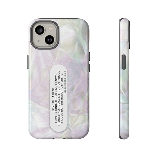 Customized Bible Verse Phone Case – Custom Christian Scripture Cover, Crystal Phone Case, Unique Gift for iPhone, Samsung  & Google Pixel – Protective & Stylish Cover"