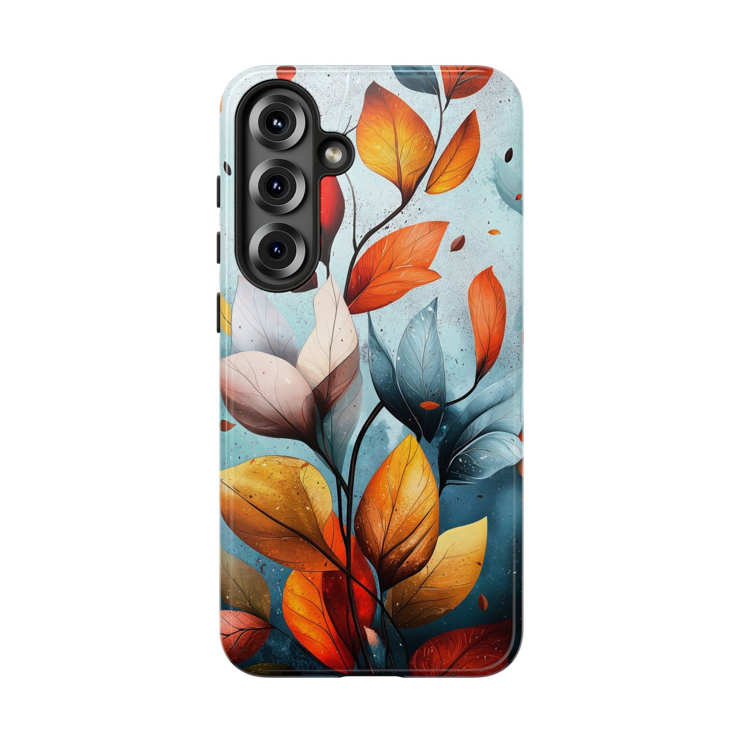 Autumn Blaze | Bold Floral Leaf Phone Case for iPhone, Pixel & Samsung