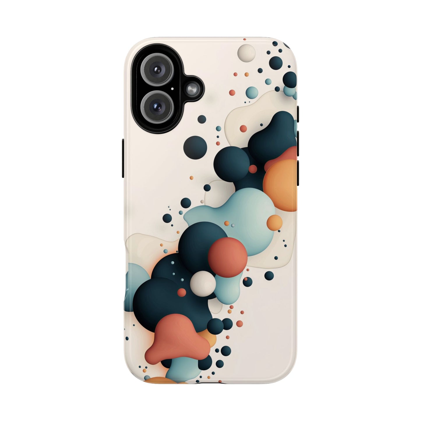 Bubble Rush – Abstract Burst Phone Case for iPhone, Samsung & Pixel