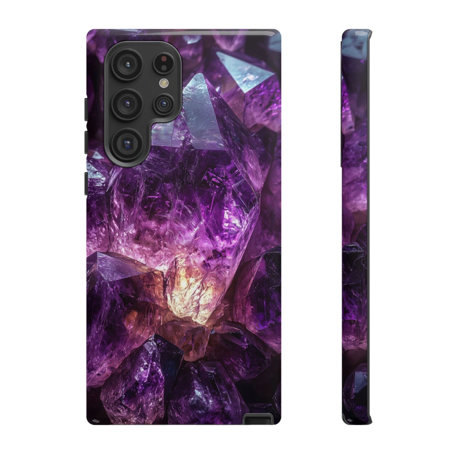Royal Amethyst Stones Phone Case for iPhone, Samsung & Google Pixel
