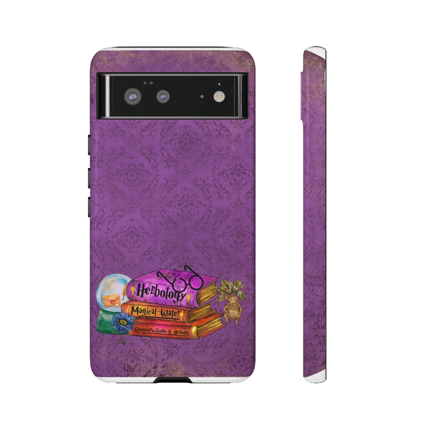 Herbology, Magical Water Witchy Phone Case for iPhone, Samsung & Google Pixel, Books Lover Gift