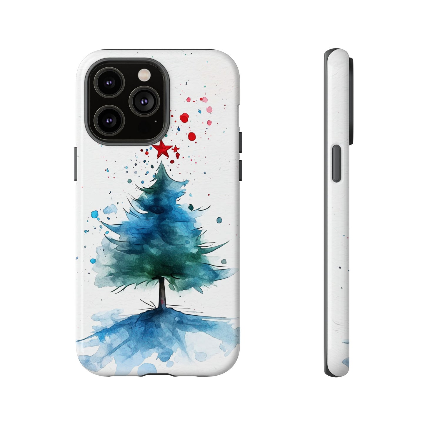 Winter Bloom – Watercolor Tree Art Case for iPhone, Pixel & Samsung