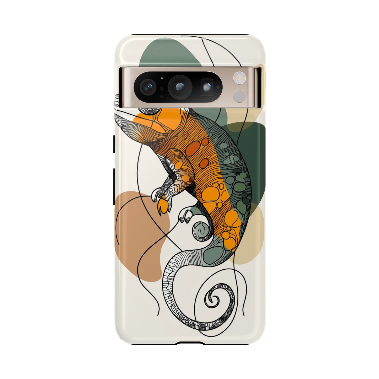 Chameleon Flow: The Art of Adaptation Phone Case for iPhone, Samsung & Pixel