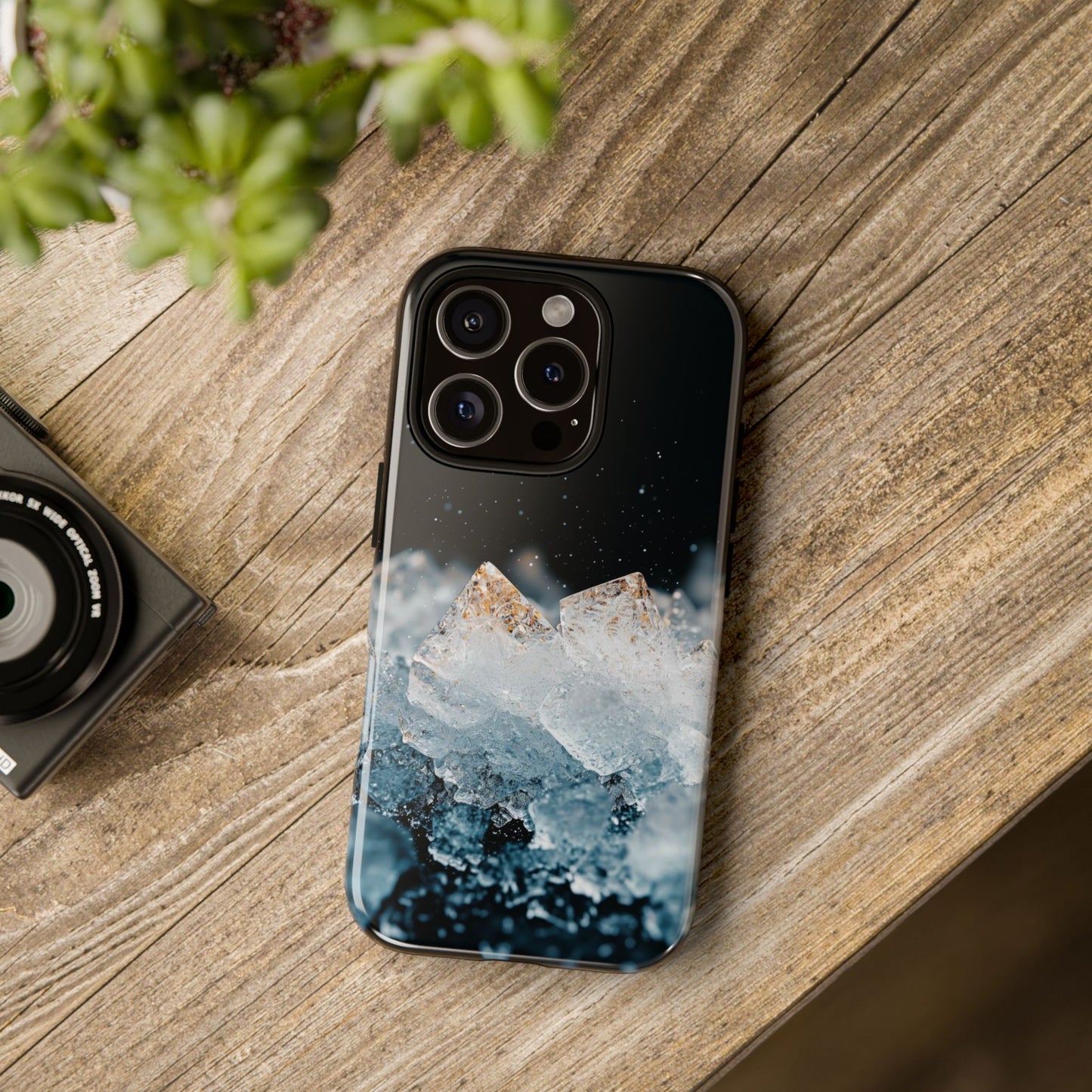 Crystal Ice Stones Phone Case for iPhone, Samsung & Google Pixel