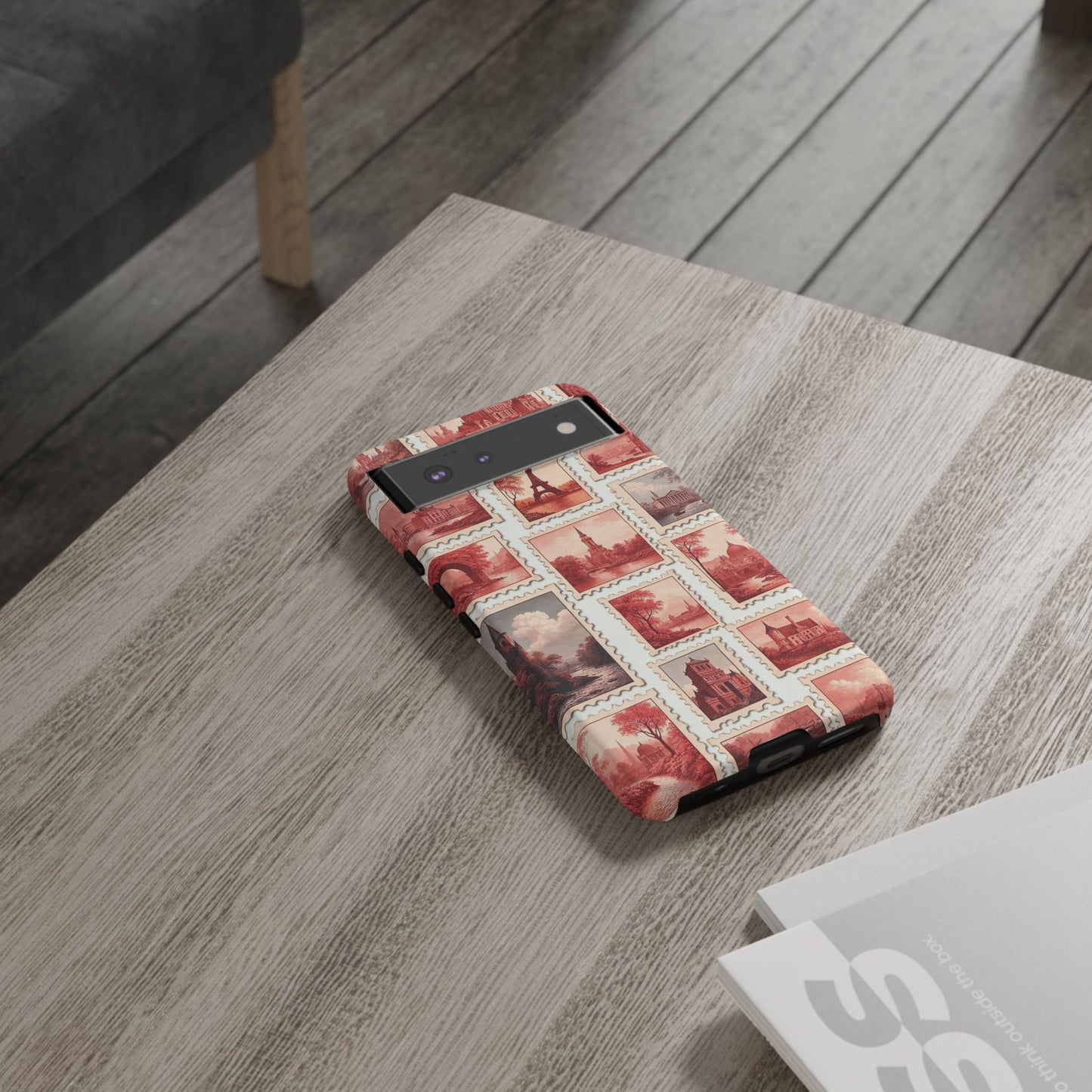 Vintage Postcard Stamps Phone Case
