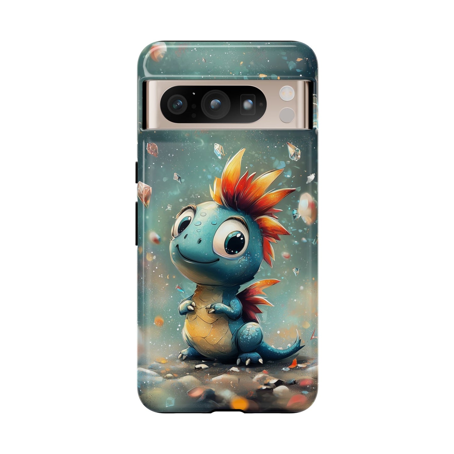 Crystal Hatchling β Enchanted Baby Dragon Phone Case for iPhone, Samsung, Google Pixel