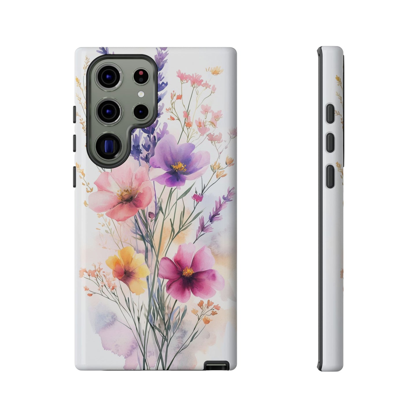 Blooming Meadow Watercolor Phone Case for iPhone, google Pixel & Samsung