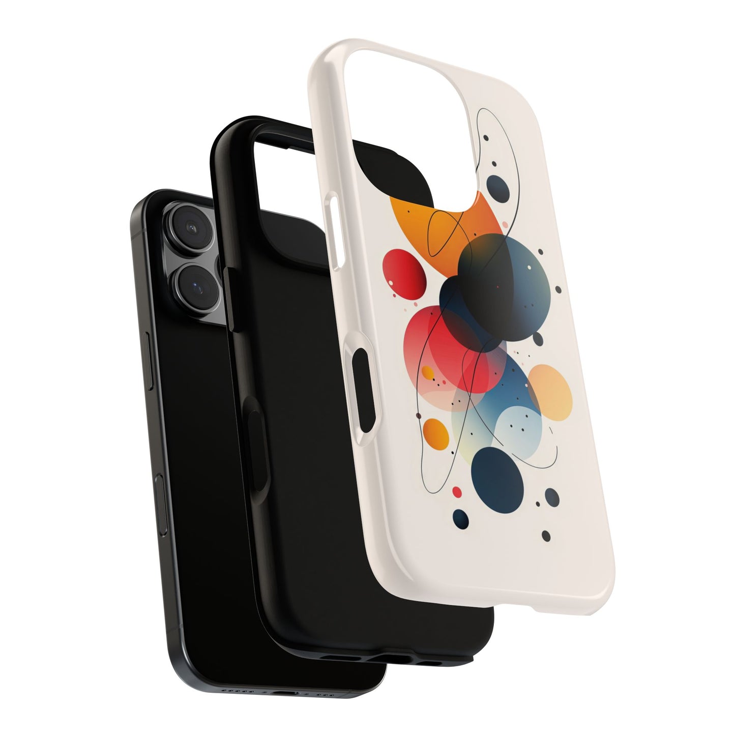 Galactic Echo – Abstract Minimalist Phone Case for iPhone, Samsung & Pixel
