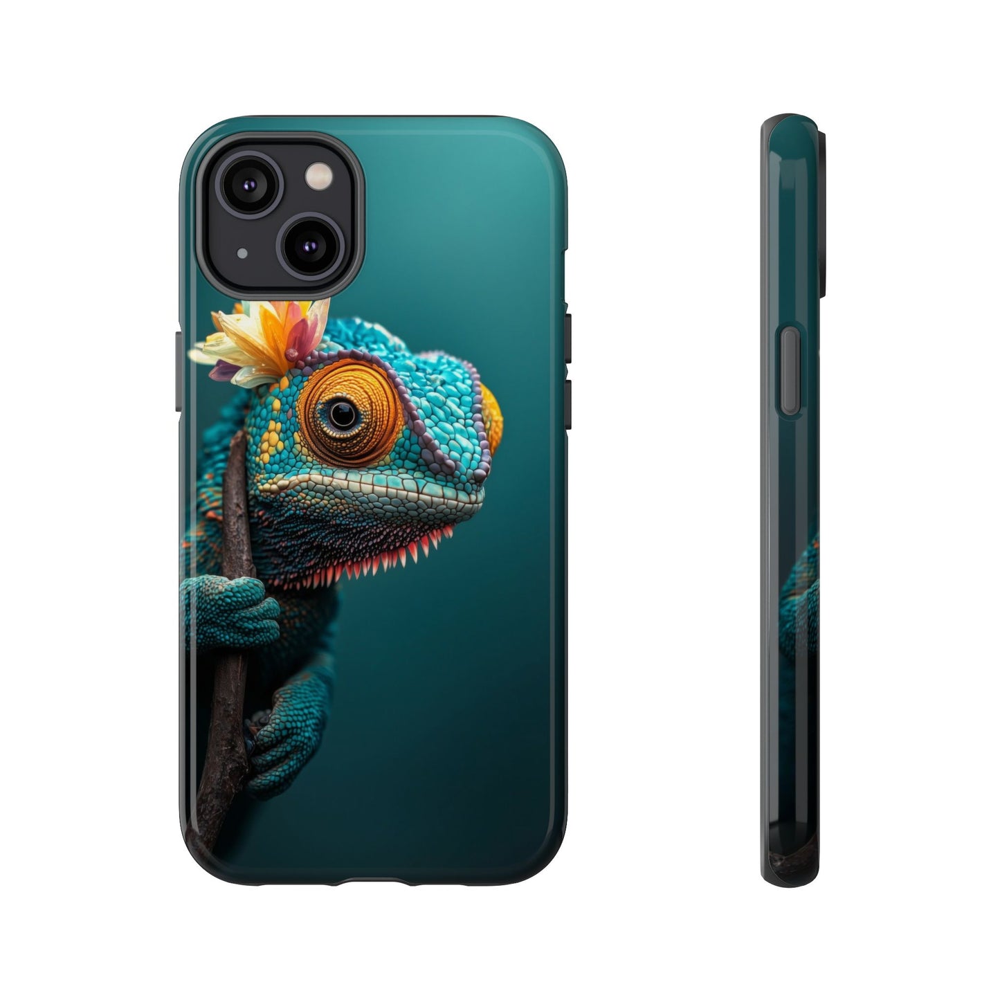 Color Shift Chameleon – Vibrant Reptile Skin Phone Case for iPhone, Pixel & Samsung
