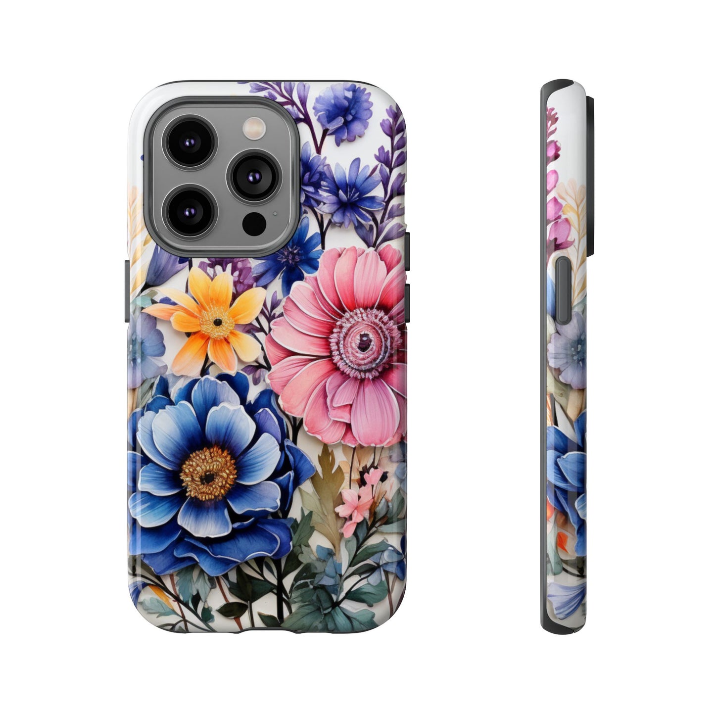 Elegant Floral Bouquet Mobile Case – Vibrant Botanical Art