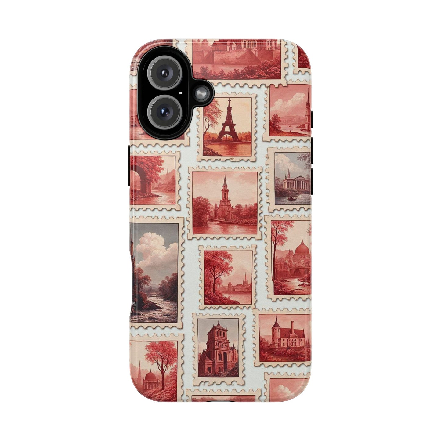 Vintage Postcard Stamps Phone Case
