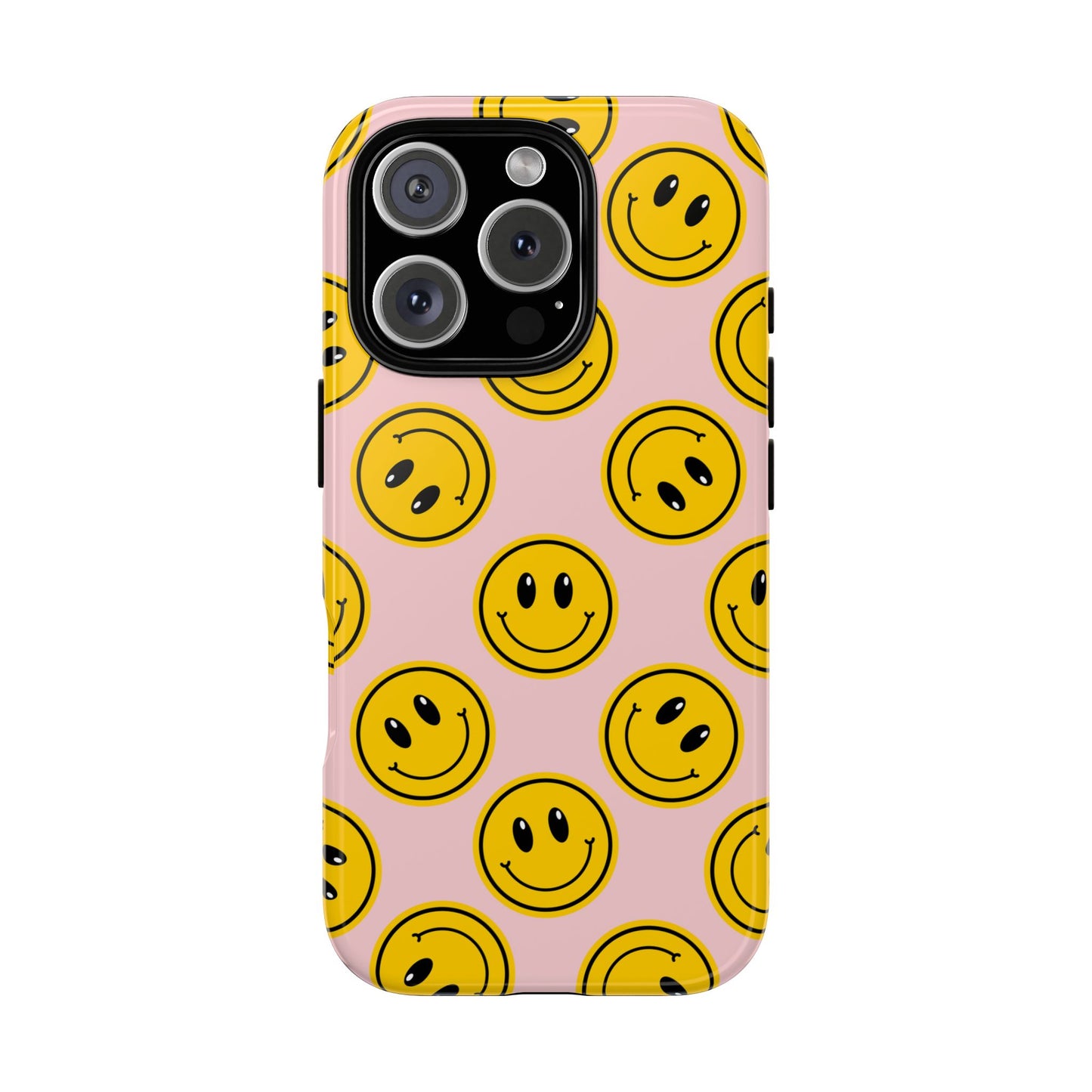 Retro Smiley Face Phone Case – Vintage Aesthetic Cover for iPhone, Samsung & Google Pixel