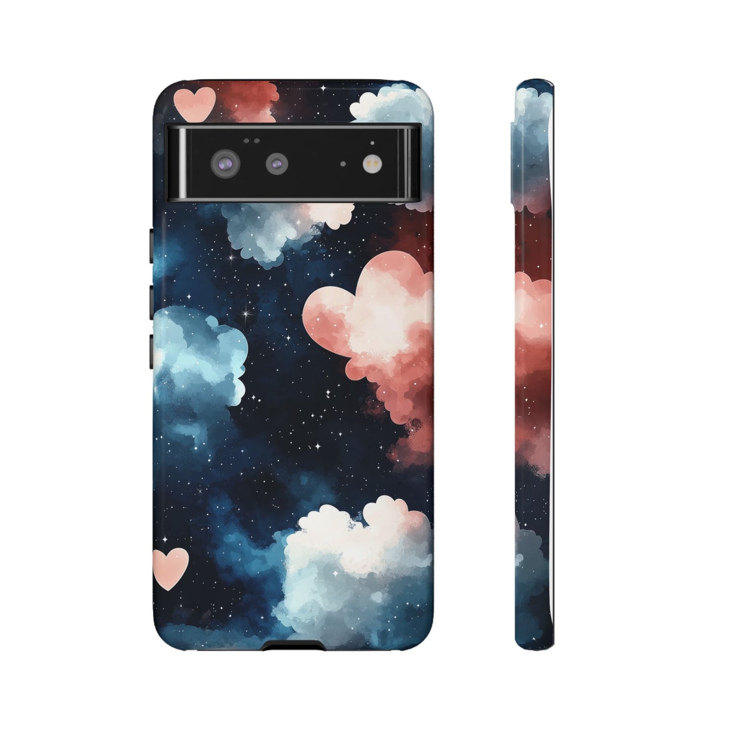 Cosmic Love - Anime Galaxy Phone Case for iPhone, Samsung, Google Pixel