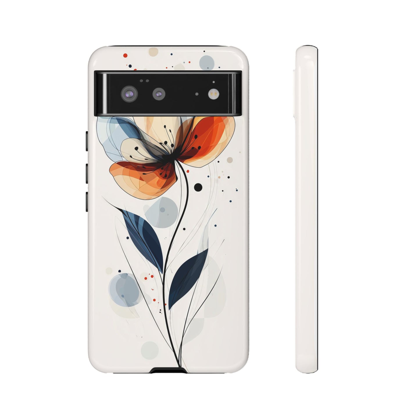 Bloom in Motion – Artistic Floral Phone Case for iPhone, Pixel & Samsung