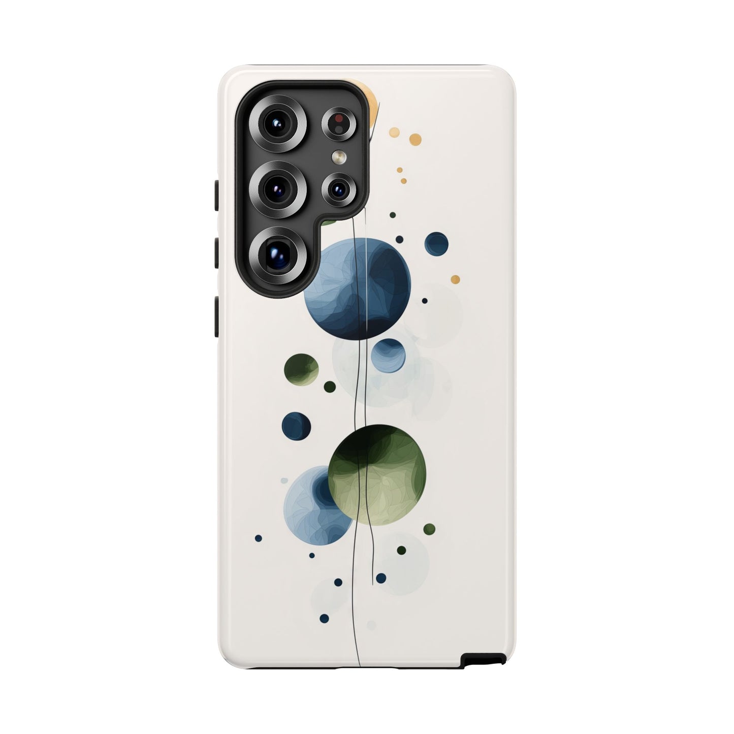 Orbit Bloom – Abstract Bubble Art Phone Case for iPhone, Samsung & Pixel
